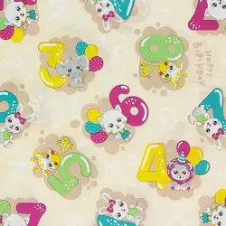 پارچه ملحفه عروسکی طرح لاکی لند کد 300 - مترینوشاپ