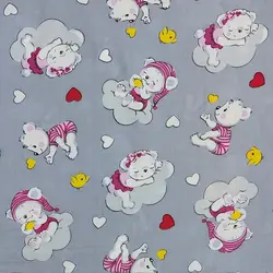 پارچه ملحفه عروسکی طرح لوسی کد 110 - مترینوشاپ