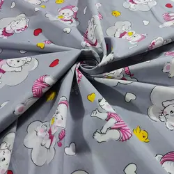 پارچه ملحفه عروسکی طرح لوسی کد 110 - مترینوشاپ