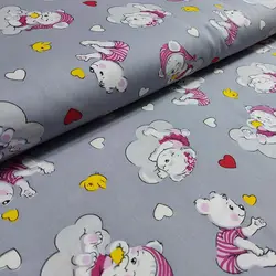 پارچه ملحفه عروسکی طرح لوسی کد 110 - مترینوشاپ