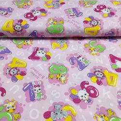 پارچه ملحفه عروسکی طرح لاکی لند کد 170 - مترینوشاپ