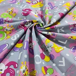 پارچه ملحفه عروسکی طرح لاکی لند کد 110 - مترینوشاپ