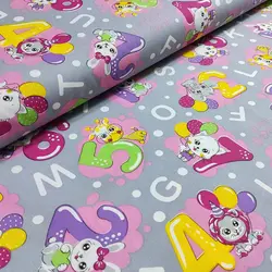 پارچه ملحفه عروسکی طرح لاکی لند کد 110 - مترینوشاپ