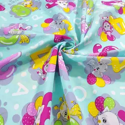 پارچه ملحفه عروسکی طرح لاکی لند کد 145 - مترینوشاپ