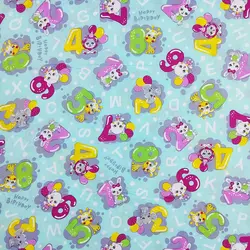 پارچه ملحفه عروسکی طرح لاکی لند کد 145 - مترینوشاپ