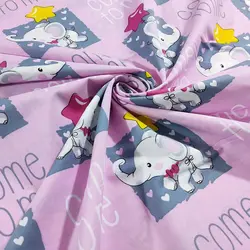 پارچه ملحفه عروسکی طرح هانی کد 170 - مترینوشاپ