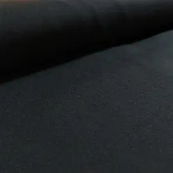 پارچه تترون کد 134 مشکی عرض 150