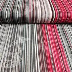 پارچه ملحفه طرح ونیز کد 150 طوسی قرمز