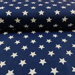 پارچه ملحفه طرح ستاره کد 190 سرمه ای
