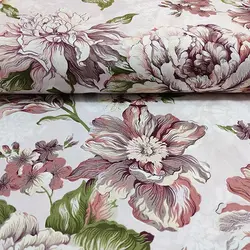 پارچه ملحفه طرح زمرد کد 125 قهوه ای