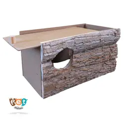 لانه پرنده مدل لانه پرنده چوبی چوب جنگلی مناسب عروس هلندی و پرنده هم جسه