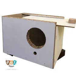 لانه پرنده مدل لانه چوبی سایز کوچک مناسب طوطی برزیلی و مرغ عشق و پرنده های کوچک جسه