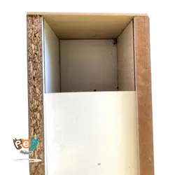 لانه پرنده مدل لانه چوبی سایز کوچک مناسب طوطی برزیلی و مرغ عشق و پرنده های کوچک جسه