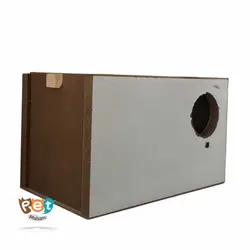 لانه پرنده مدل لانه پرنده چوبی سایز بزرگ مناسب عروس هلندی و پرنده هم جسه