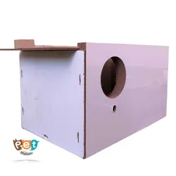 لانه پرنده مدل لانه پرنده چوبی سایز بزرگ مناسب عروس هلندی و پرنده هم جسه