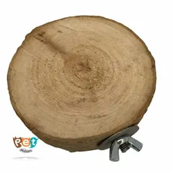 نشیمن پرنده مدل نشیمن چوب طبیعی کالباسی