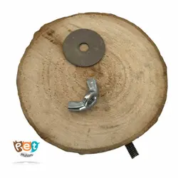 نشیمن پرنده مدل نشیمن چوب طبیعی کالباسی
