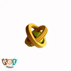 اسباب بازی پرنده مدل توپ چوبی زنگوله دار