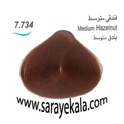 رنگ مو جوو فندوقی متوسط 7.734 حاوی کراتین و ویتامین C