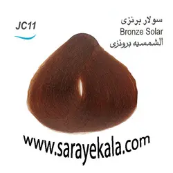 رنگ مو جوو سولار برنزی به شماره JC11 حاوی کراتین و ویتامین C
