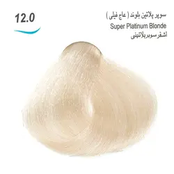 رنگ مو جوو سوپر پلاتینه بلوند(عاج فیلی) به شماره 12.0 حاوی کراتین و ویتامین C