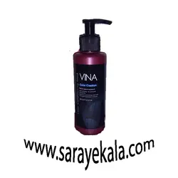 ماسک و شامپو رنگ کننده مو و نرم کننده وینا در حجم 200 میل رنگ آبی
