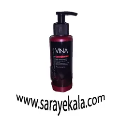 ماسک و شامپو رنگ کننده مو و نرم کننده وینا در حجم 200 میل رنگ قرمز