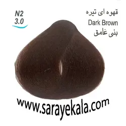 رنگ مو لورینت طبیعی مشکی N2 به شماره 2.0 در سرای کالا