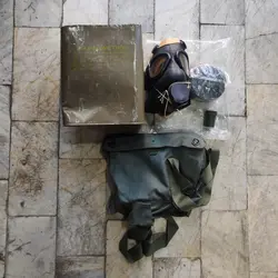 ماسک شیمیایی آمریکایی،ماسک ضد گاز،ماسک سم پاشی،ماسک فیلتر خور،ماسک سمپاشی