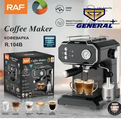 قیمت و خرید اسپرسوساز راف مدل R-104B | جنرال پلاس