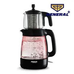 چای ساز روهم شیشه ای عرشیا مدل TO64-2692