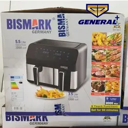 قیمت و خرید سرخ کن دوقلوی بیسمارک مدل BM3600  | جنرال پلاس