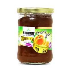 مربا زردآلو کامور (رژیمی بدون شکر)