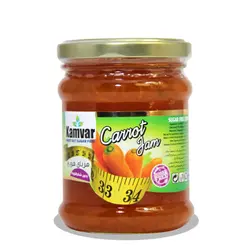 مربا هویج کامور (رژیمی بدون شکر)