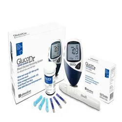 دستگاه تست قند خون گلوکو داکتر+25عدد نوار رایگان Gluco DR AGM-2200