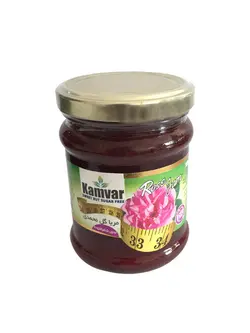 مربا گل سرخ کامور (رژیمی بدون شکر)