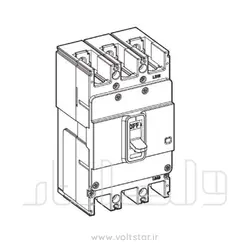 قیمت و مشخصات کلید اتوماتیک کمپکت هیوندای 100 آمپر فیکس (غیرقابل تنظیم) حرارتی-مغناطیسی مدل HYUNDAI HGM 16KA