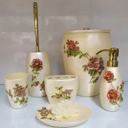 سرویس بهداشتی رزین 6 پارچه سنجاقک(دارای کد تخفیف gh33546998