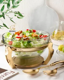 سوفله خوری سالاد طلایی رامیسا با کیفیت در خور تحسین - تیمچه کالا