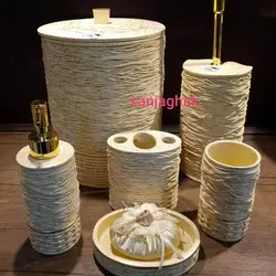 سرویس 6 پارچه بهداشتی رزین مدل صبا کرم - تیمچه کالا