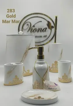 سرویس بهداشتی رزین 6 پارچه 283 گلد کد تخفیف gh33546998