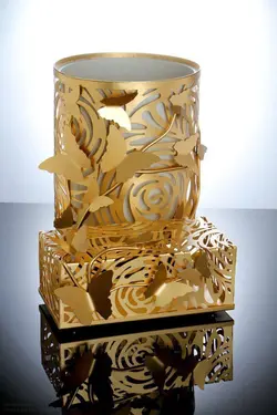 سرویس سطل و جا دستمال فانتزی