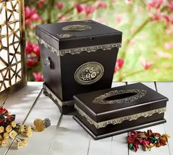 سطل و جا دستمال جدید