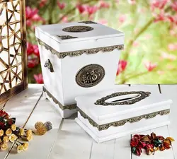 سطل و جا دستمال شیک و مدرن