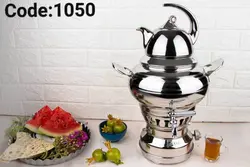 سماور استیل 3 کاره ترموکوبل دار 1050