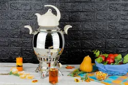 سماور استبل 3 کاره طرح بیم با ابکاری عالی