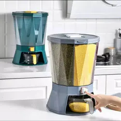 ظرف حبوبات چرخشی 7 کیلویی