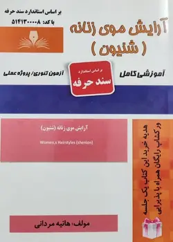 کتاب آرایش موی زنانه (شنیون) تالیف هانیه مردانی