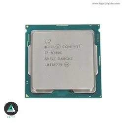 پردازنده اینتل Core i7 9700k بدون فن