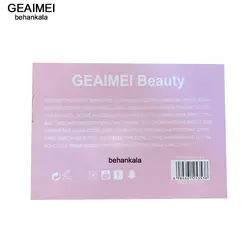 سایه 35 رنگ اکلیلی و مات طرح دلار Geaimei Beauty Eye Shadow